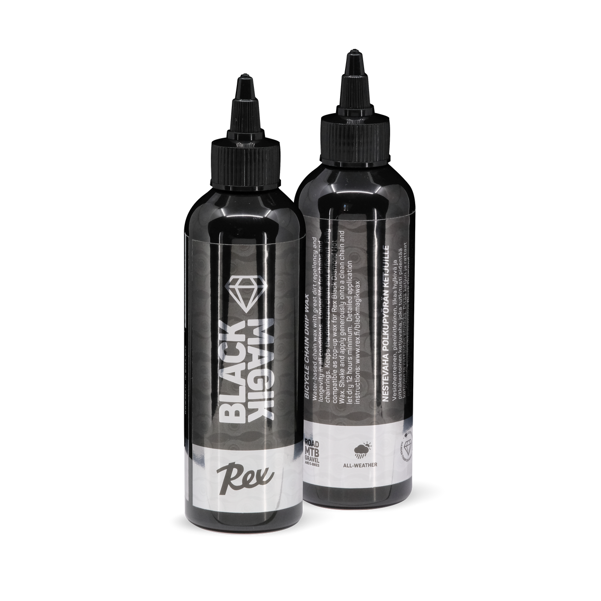 REX Black Magik drip wax chain lubricant, product view 2