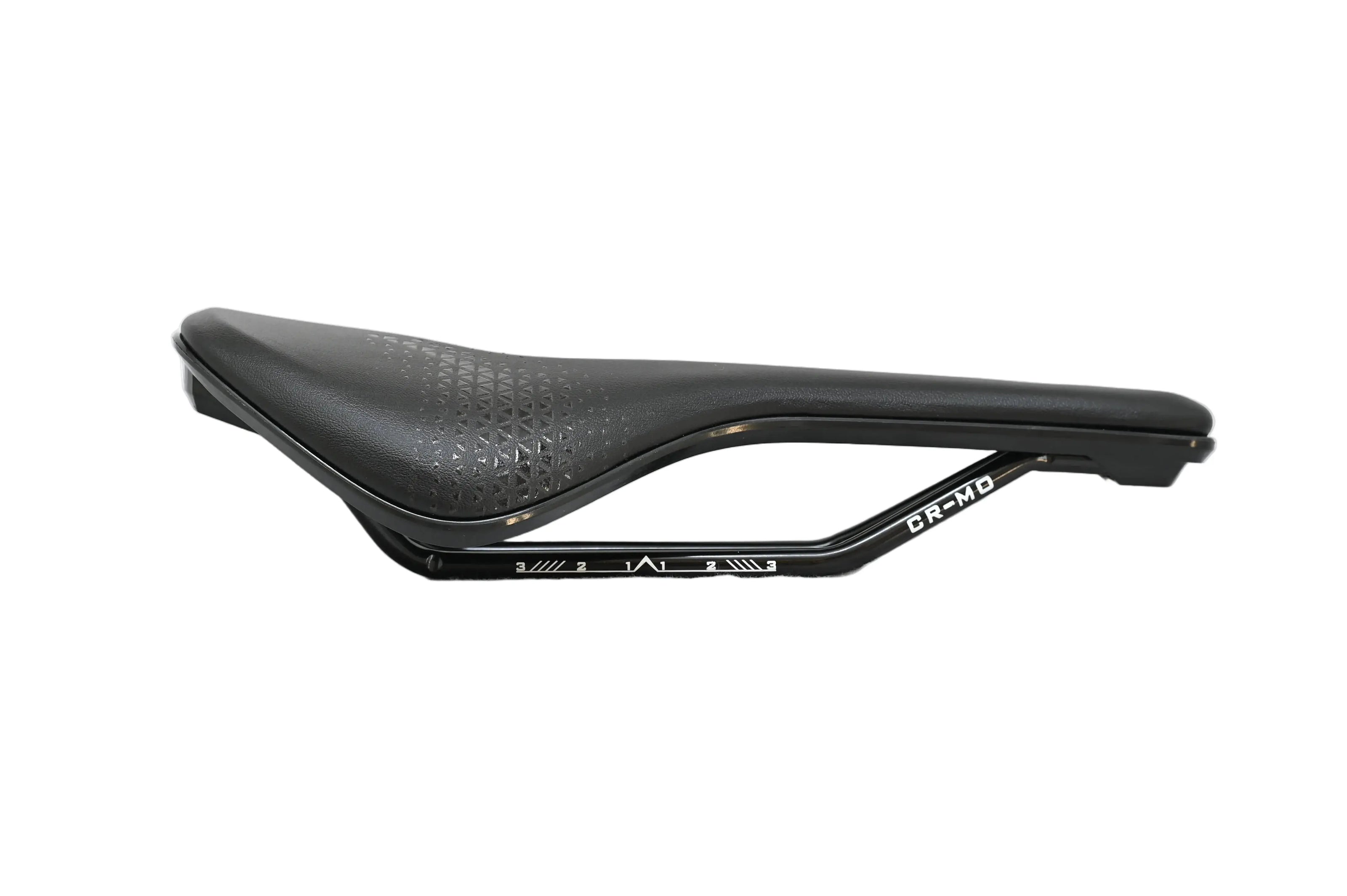 Valois Vael road saddle from the side, showing the profile and rails