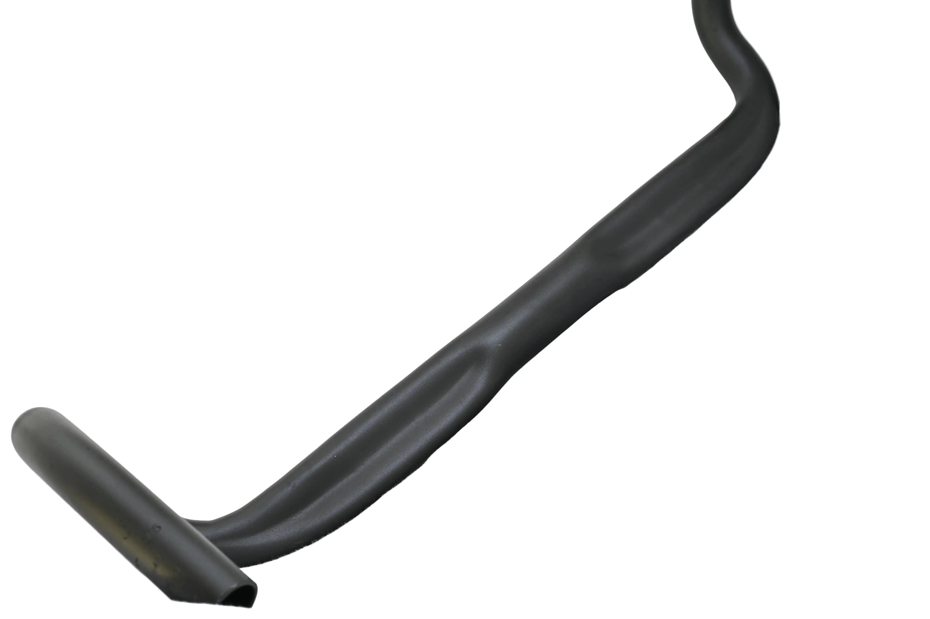 Valois Aˣ HBRD handlebar at an angle, showing the sweep of the tops