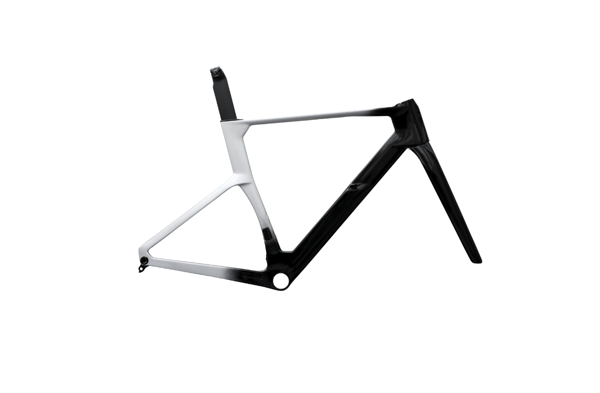 Fluxi Cˣ road carbon frameset in Nordic Alloy