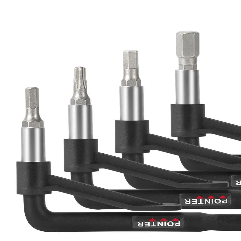 Hex and Torx bits supplied with the IKUISTA assembly and torque tool