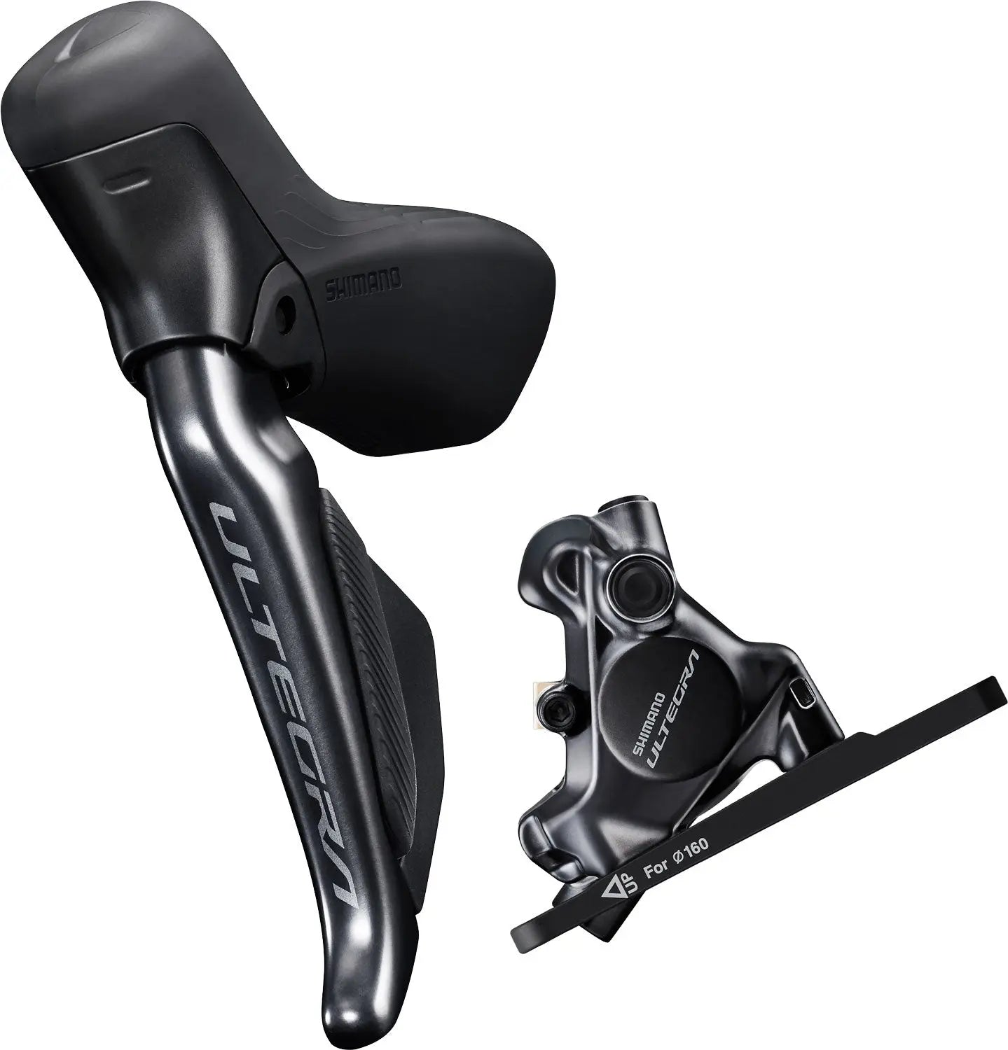 Shimano Ultegra Di2 ST-R8170+BR-R8170 2x12-speed Front Disc Brake Set Shimano