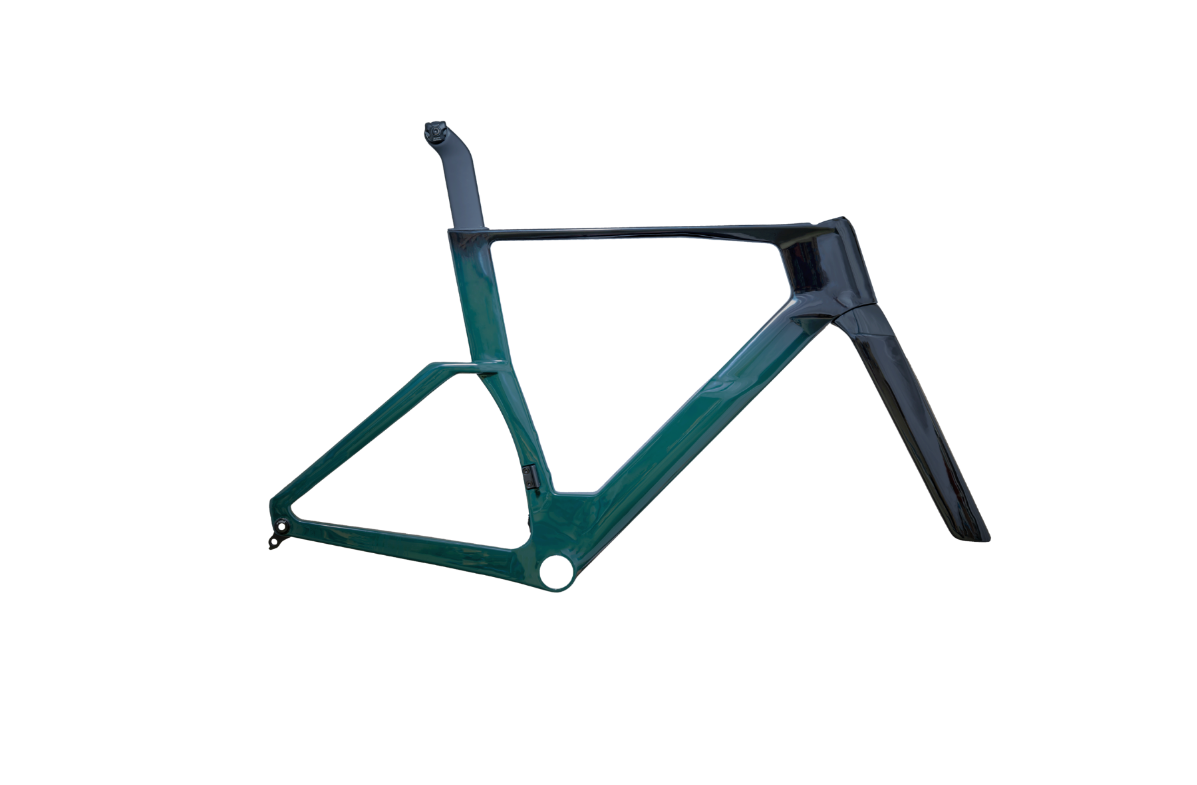 Vektori Cˣ aero road carbon frameset in Midnight Pine