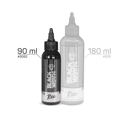 REX Black Magik drip wax chain lubricant bottle