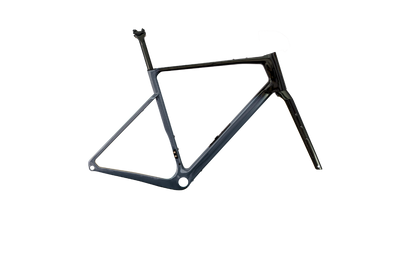 Halo Cˣ gravel carbon frameset in Obsidian