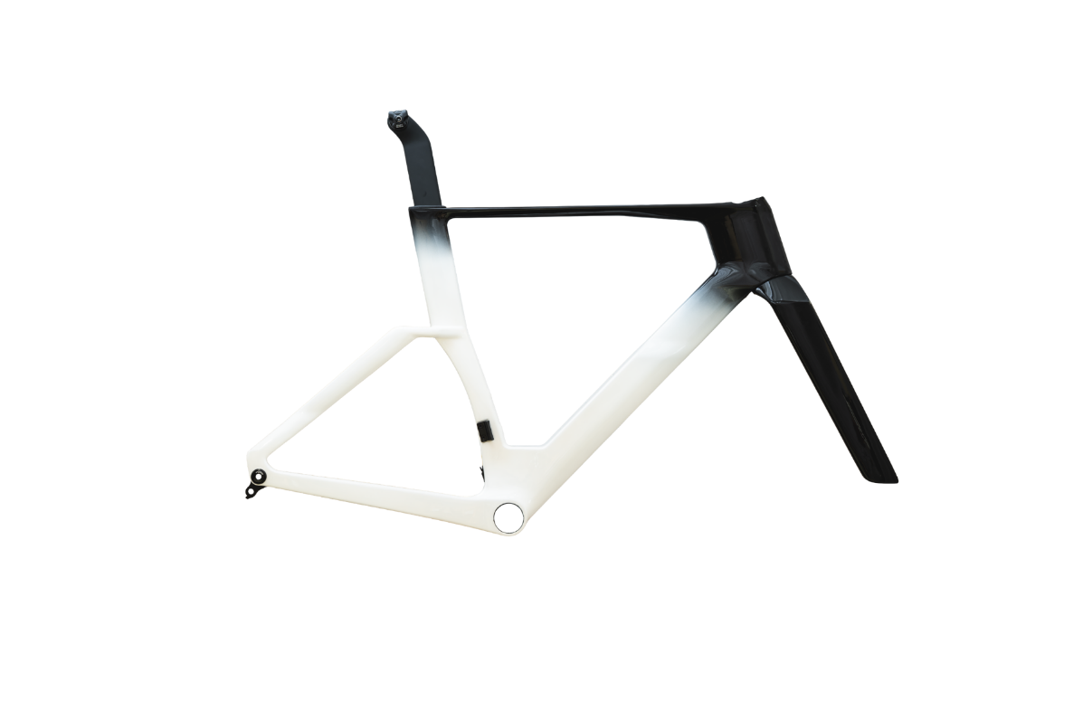 Vektori Cˣ aero road carbon frameset in Pure White