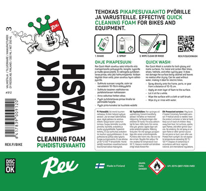 REX Quick Wash foam bike cleaner, product view 7
