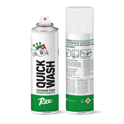REX Quick Wash foam bike cleaner bottle